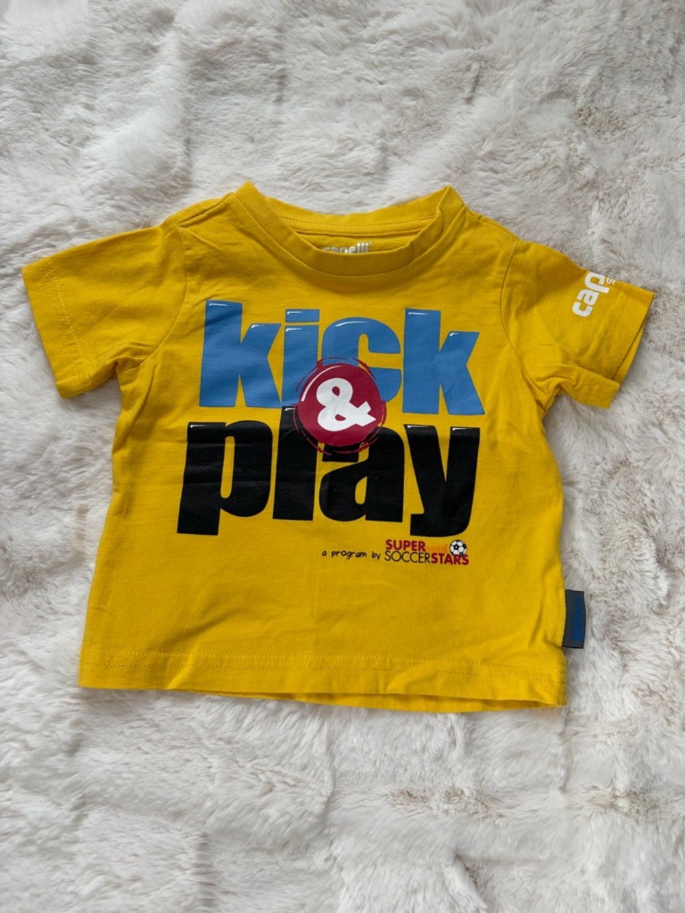 Capelli Sport Yellow Graphic Soccer Tee